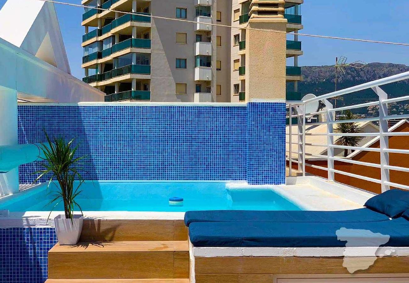 Ferienwohnung in Calpe / Calp - Penthouse Racodifac