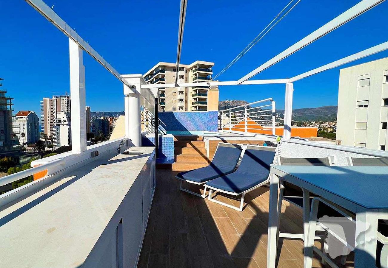 Ferienwohnung in Calpe / Calp - Penthouse Racodifac